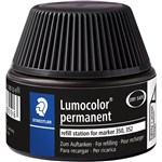 STAEDTLER 48850 LUMOCOLOR PERMANENT MARKER REFILL STATION 30ML BLACK
