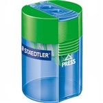STAEDTLER 512 DOUBLE HOLE TUB PENCIL SHARPENER ASSORTED