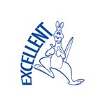 STAEDTLER 3SHINY MERIT STAMP EXCELLENT KANGAROO BLUE