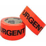 STYLUS 3920 PACKAGING TAPE 455 48MM X 66MTR ROLL URGENT BLACK ON FLURO ORANGE