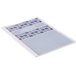 GOLD SOVEREIGN THERMAL BINDING COVER 10MM A4 WHITE BACK  CLEAR FRONT BOX 80