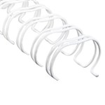 GOLD SOVEREIGN WIRE BINDING COMB 9MM A4 34 LOOP 301 PITCH WHITE PACK 100