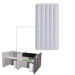 SEACHANGE SCREEN STRAIGHT 450 X 1160MM CHARCOAL  LIGHT GREY