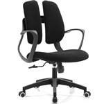 SYLEX SPLITZ MID BACK ERGONOMIC CHAIR BLACK