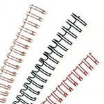 WIRE BINDING COILS 95MM 38 34 LOOP WHITE BX100