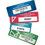 BRADY CUSTOM DURAGUARD ASSET TAGS 50 X 19MM NO BARCODE PACK 10