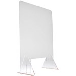 TRAFALGAR ACRYLIC SNEEZE GUARD SCREEN 600 X 800MM SMALL