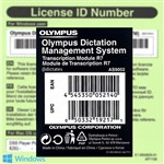 OLYMPUS AS9002 ODMS R7 TRANSCRIPTION MODULE LICENCE KEY FOR WINDOWS 10