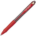 UNIBALL SN100BR LAKNOCK RETRACTABLE BALLPOINT PEN BROAD 14MM RED