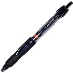 UNIBALL SN227FBK POWER TANK RETRACTABLE BALLPOINT PEN 07MM FINE BLACK