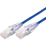 COMSOL ULTRA THIN CAT 6A NETWORK CABLE BLUE 15 METRE BLUE