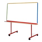 VISTA MAGNETIC MOBILE WHITEBOARD BIG BOOK BUDDY MULTICOLOUR