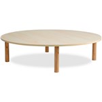 CREATIVE KIDS EDUCATION CLASSROOM GROUP TIME TABLE 1200 X 280MM OAK