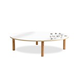 VISIONCHART CREATIVE KIDS GROUP TIME TABLE 1200MM ROUND WHITE