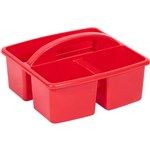 SMALL PLASTIC CADDY RED