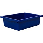 PLASTIC TOTE TRAY BLUE