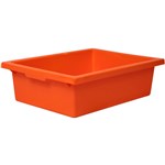 PLASTIC TOTE TRAY ORANGE