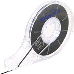 VISIONCHART VA0007 ADHESIVE LINING TAPE 15MM X 13M BLACK DISPENSER HANGSELL