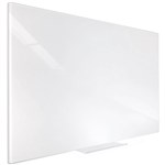 VISIONCHART ACCENT GLASS WHITEBOARD 1200 X 900MM WHITE