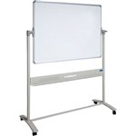 VISIONCHART MOBILE PORCELAIN MAGNETIC WHITEBOARD 1800 X 1200MM