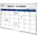 VISIONCHART DELUXE MAGNETIC WHITEBOARD PLANNER PERPETUAL MONTH 1200 X 900MM