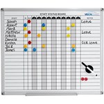 VISIONCHART STAFF STATUS PLANNER 527 X 615MM