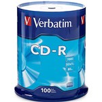 VERBATIM 94554 CDR 700MB 80MIN 52X SPINDLE PK100