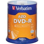 VERBATIM 95102 DVDR 47GB 16X SPINDLE PK100