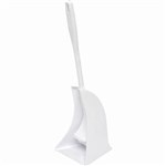 COMPASS 679757 PLASTIC TOILET BRUSH WHITE