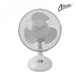 NERO DESK FAN 230MM WHITE