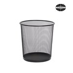 COMPASS ROUND WIRE MESH SMALL BIN 11L BLACK