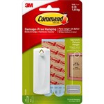 COMMAND XA004193539 ADHESIVE SAWTOOTH PICTURE HANGER WHITE PACK 1 HANGER AND 2 STRIPS