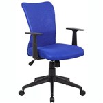 ASHLEY YS01RB MESH BACK TYPIST CHAIR ROYAL BLUE