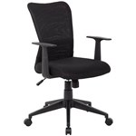 ASHLEY YS01BK MESH BACK TYPIST CHAIR BLACK
