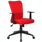 ASHLEY YS01R MESH BACK TYPIST CHAIR RED