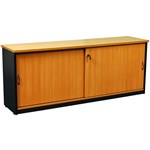 YS DESIGN CZ1545BI OXLEY CREDENZA 1500X450X730MM BEECH OVER IRONSTONE