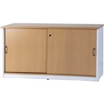 YS DESIGN OXLEY CREDENZA 1800 X 450 X 730MM OAKWHITE