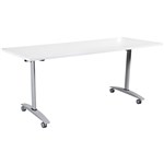 SUMMIT YSMFTT1875W FLIP TABLE 1800 X 750MM WHITE