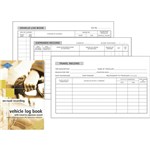 ZIONS VTED VEHICLE POCKET LOGTRAVEL AND EXPENSES RECORD BOOK