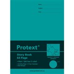 PROTEXT PREMIUM STORY BOOK PLAINQLD RULED YEAR 2 64 PAGE 330 X 240MM PLATIPUS ASSORTED