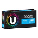 U BY KOTEX FEMININE CARE REGULAR TAMPONS PACK 16