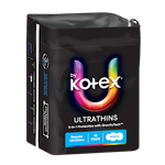 U BY KOTEX ULTRATHIN REGULAR PADS WITH WINGS PACK 14