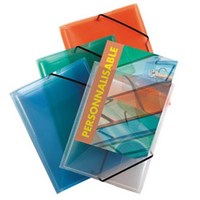 Document Wallet With Filing Strip