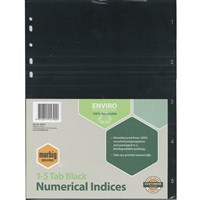 Indices and Dividers