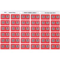 Lateral Filing Labels