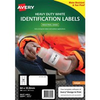 Heavy Duty Inkjet Labels