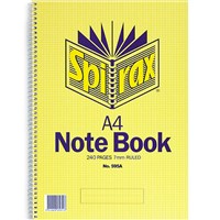 Top and Side Opening Spiral Notebooks
